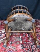 18th Century Welsh Primitive Comb-back Armchair