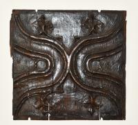 Pair of English Oak Carved Panels
