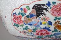 Chinese Export Porcelain Large Famille Rose Punch Bowl, Circa 1765
