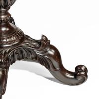  An Anglo-Indian solid ebony jardiniere