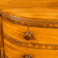 A late Regency mahogany side cabinet