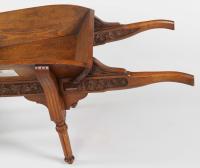 Late 19th-Century Oak Presentation Wheelbarrow