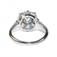 Art Deco Diamond Cluster Ring c.1935