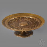 A Neo-Grec Bronze Tazza by Ferdinand Levillain, Cast By Barbedienne
