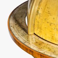 A large and extremely rare 24-inch terrestrial globe by Newton