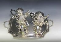 Sterling Silver tray Sissons of Sheffield 1928