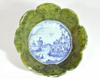 Dutch Delft Savoy Cabbage Tromp L'oeil Bowl