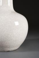 A Large Blanc de Chine Vase as a Lamp