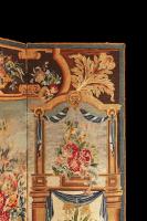 A Four Fold Tapestry Screen in the Flemish Taste