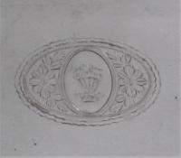 Old Sheffield Plate Silver Snuffer Tray, circa 1780