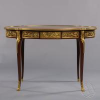 A Fine Louis XVI Style Parquetry Inlaid Centre Table, By François Linke