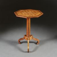 A Late 18th Century Octagonal Games Table