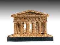 Temple of Neptune in Paestum Attributed to the workshop of Domenico Padiglione
