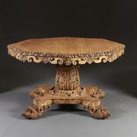 A Late 19th Century Octagonal Oak Centre Table