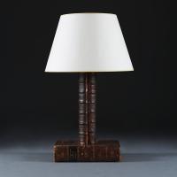 An Unusual 19th Century Book Lamp