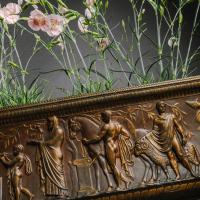 A Detail of A Patinated Bronze Jardinière By Ferdinand Barbedienne Dating From Circa 1870