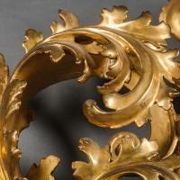  A Detail of A Large and Elaborately Carved Florentine Giltwood Mirror Dating From Circa 1880