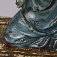 ‘Man at Prayer’ Cold Painted Vienna bronze by Franz Bergman