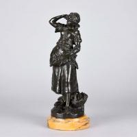 ‘Summer’ Art Nouveau Bronze sculpture by Augusta Moreau - circa 1890