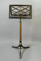 Regency Decorated Duet Stand, Almost Certainly by ERARD. (c. 1810 England)