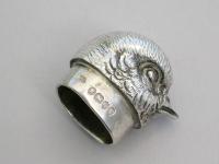 Victorian Novelty Silver Chick Pepper