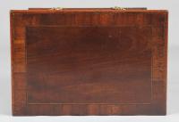 Delightful late 18th century miniature mahogany chest of drawers