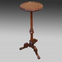 19th century fine oak torchère or candlestand