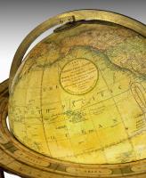 6947  William IV 12 Inch Terrestrial Table Globe by G. & J. Cary