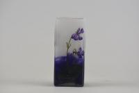 Daum Violettes vase