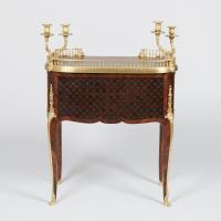 A Parquetry and Ormolu Ladies Writing Table