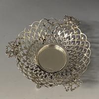 Nathan and Hayes silver dish Chester 1909