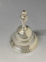 Antique sterling silver table bell Henry Lambert 1913