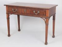 George III period mahogany side table