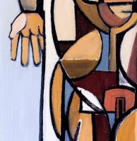Roger Smith (British, 1932 – 2004), Abstracted figure