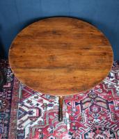 Yew Wood Tilt-top Table