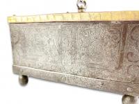 Renaissance etched steel casket. Augsburg or Nuremberg, 17th century