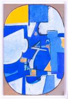 Roy Bizley (British, 1930-1999), Blue and yellow