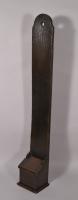 S/4759 Antique Treen 19th Century Welsh Oak Knife Sharpening/ Polishing Board