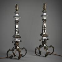 Pair of Lamps by Edward Middleton Barry