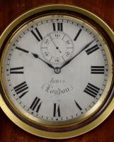 JONES, LONDON. A good Victorian period English Table Timepiece - detail