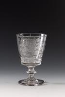 A rummer, finely engraved