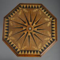 Victorian Marquetry Lamp Table