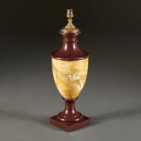 Marble Lamps of Amphora Form