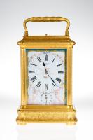 DROCOURT À PARIS, N° 17001. A Rare Giant Gorge Cased Carriage Clock - 1
