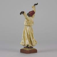 “Whirling Dervish” Cold Painted Vienna Bronze by Franz Bergman - circa 1900