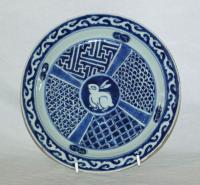 Ko-sometsuke Porcelain Plate