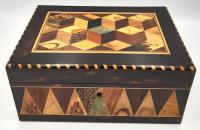 Tunbridge Ware Cigar box by Barton