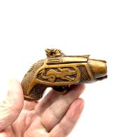 Early C19th Snuff Pistol in Boxwood
