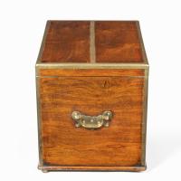  William IV Anglo-Chinese padouk silver chest