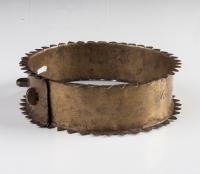 Late Georgian Brass Dog's Collar
